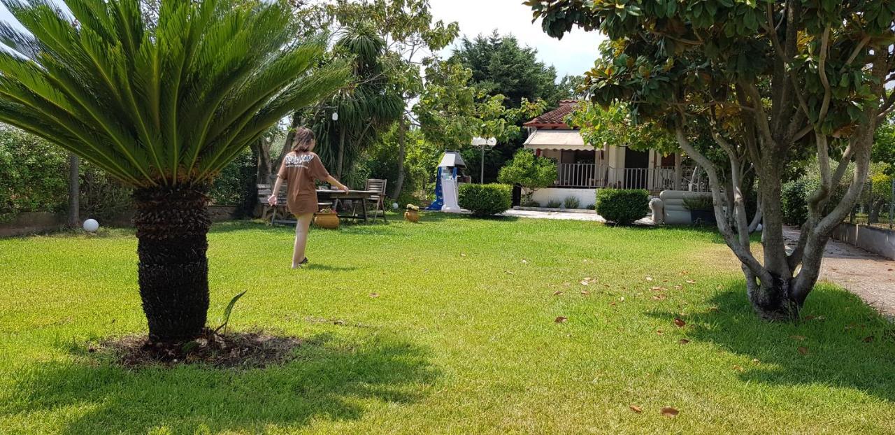 הוילה Karavómilos Country House By The Sea !!! מראה חיצוני תמונה