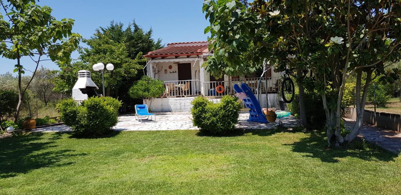 הוילה Karavómilos Country House By The Sea !!! מראה חיצוני תמונה