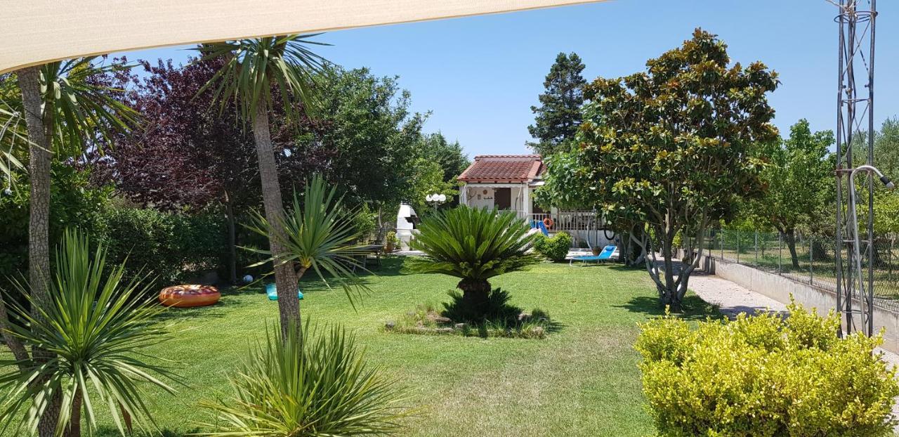 הוילה Karavómilos Country House By The Sea !!! מראה חיצוני תמונה