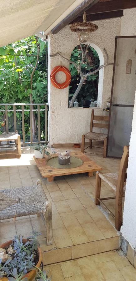 הוילה Karavómilos Country House By The Sea !!! מראה חיצוני תמונה