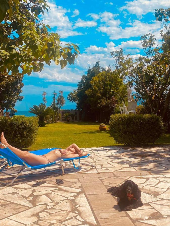הוילה Karavómilos Country House By The Sea !!! מראה חיצוני תמונה